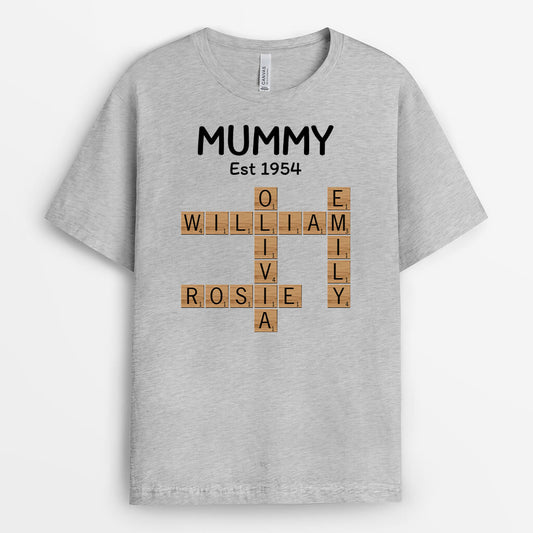 3141AUK2 puzzle grandma t shirt personalised gifts for grandma