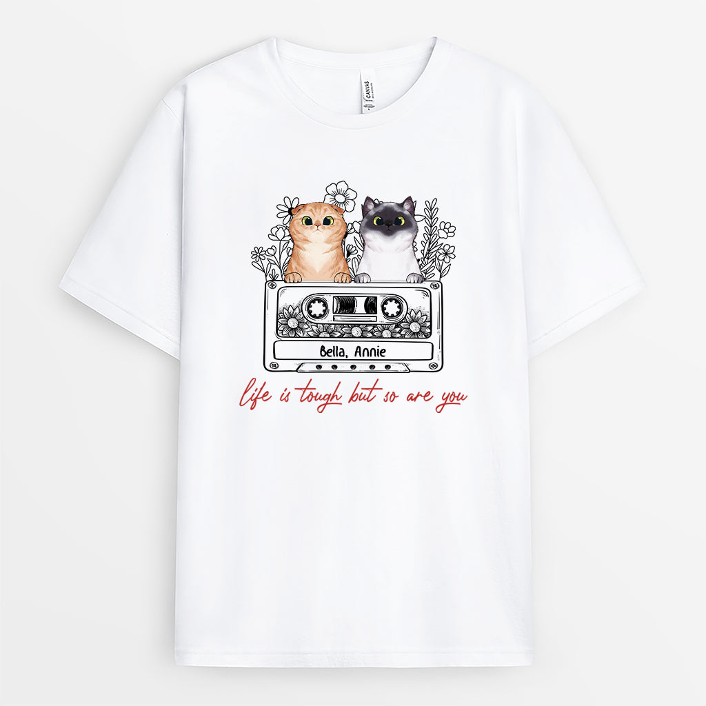 3146AUK1 sexy cat mum t shirt personalised gifts for cat mum