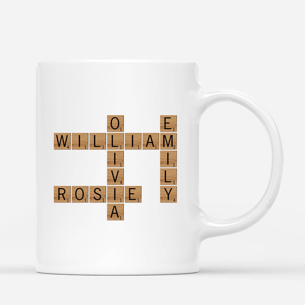 3221MUK2 together we make a family mug personalised gift ideas for family