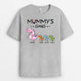 3312AUK2 dinosaur grandads gang t shirt  personalised gifts for grandad