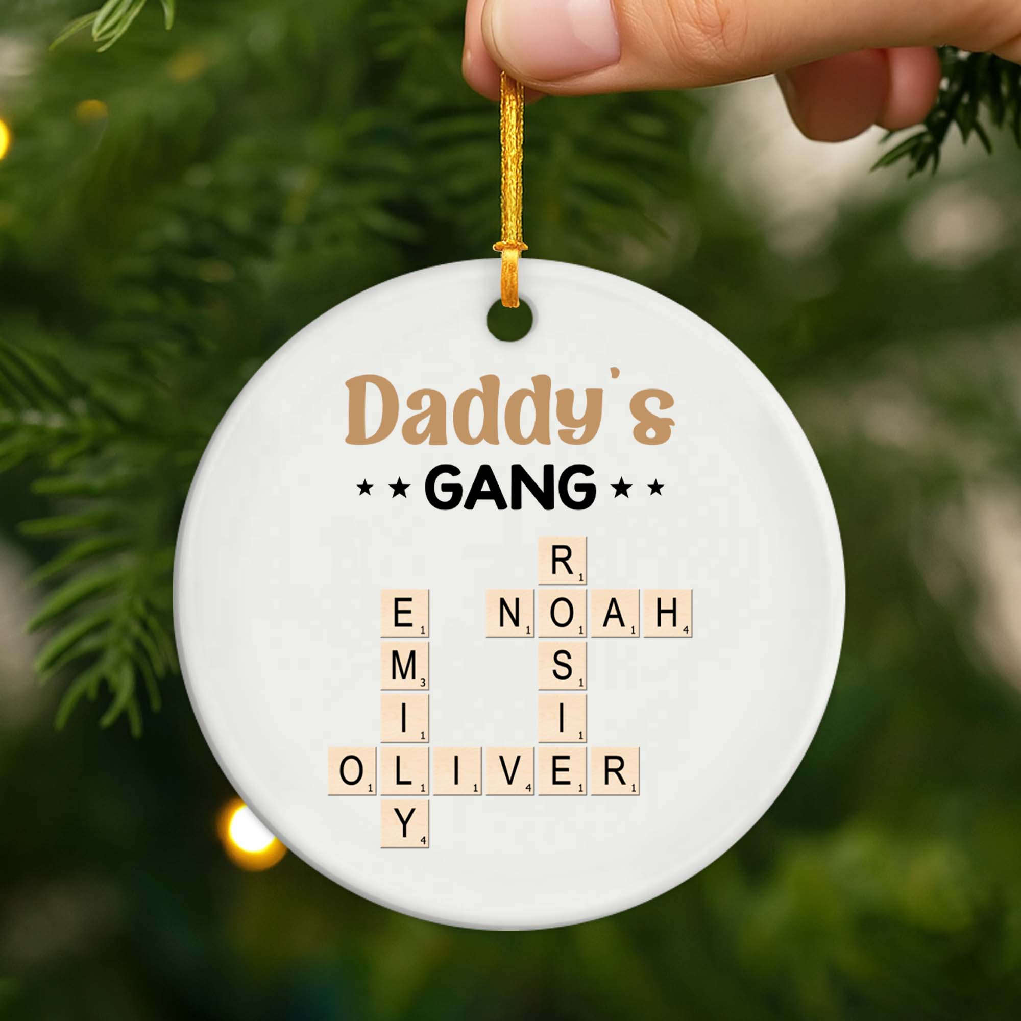 3402OUS2 personalized glass ornaments _ crossword gifts for grandpa 3402O8Q5B