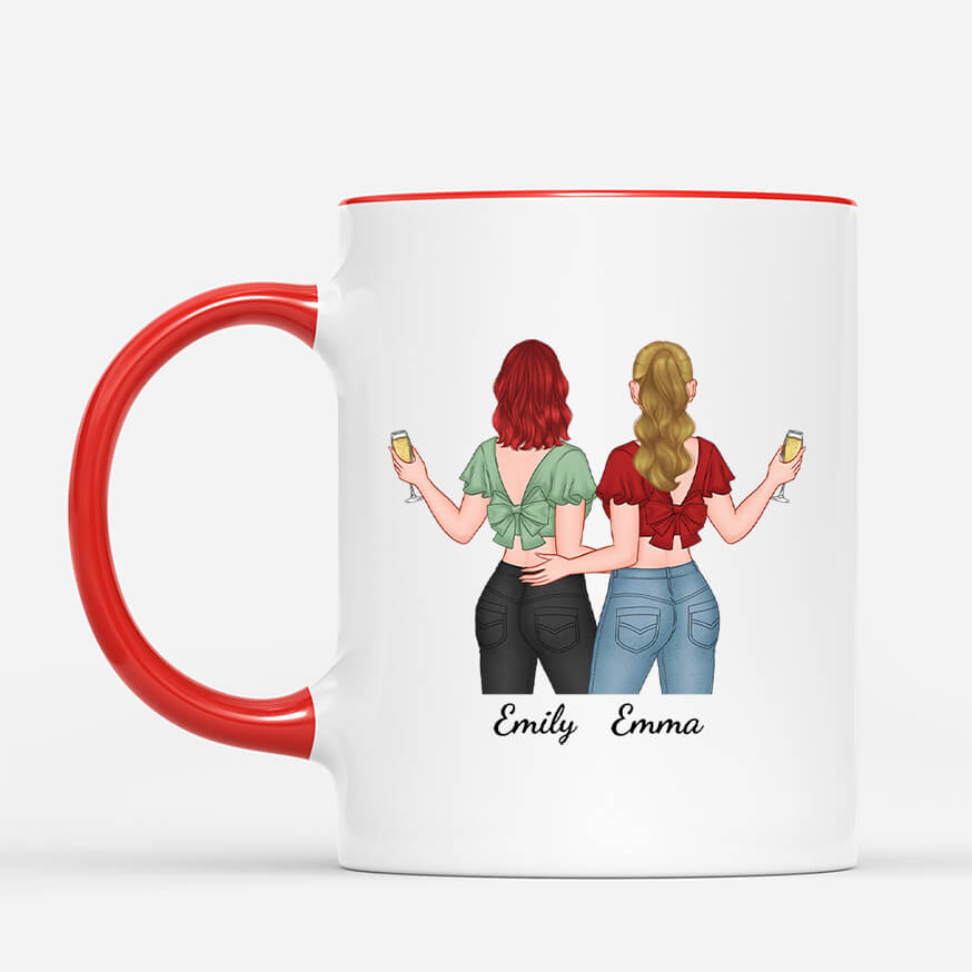 3470MUK2 friendship doesnt have to be perfect mug personalised gifts for female