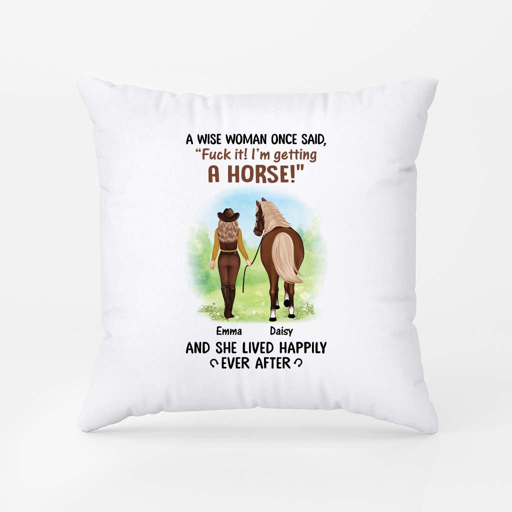 3480PUS1 personalized pillow for horse lovers fuck it im getting a horse 3480P5Q7U