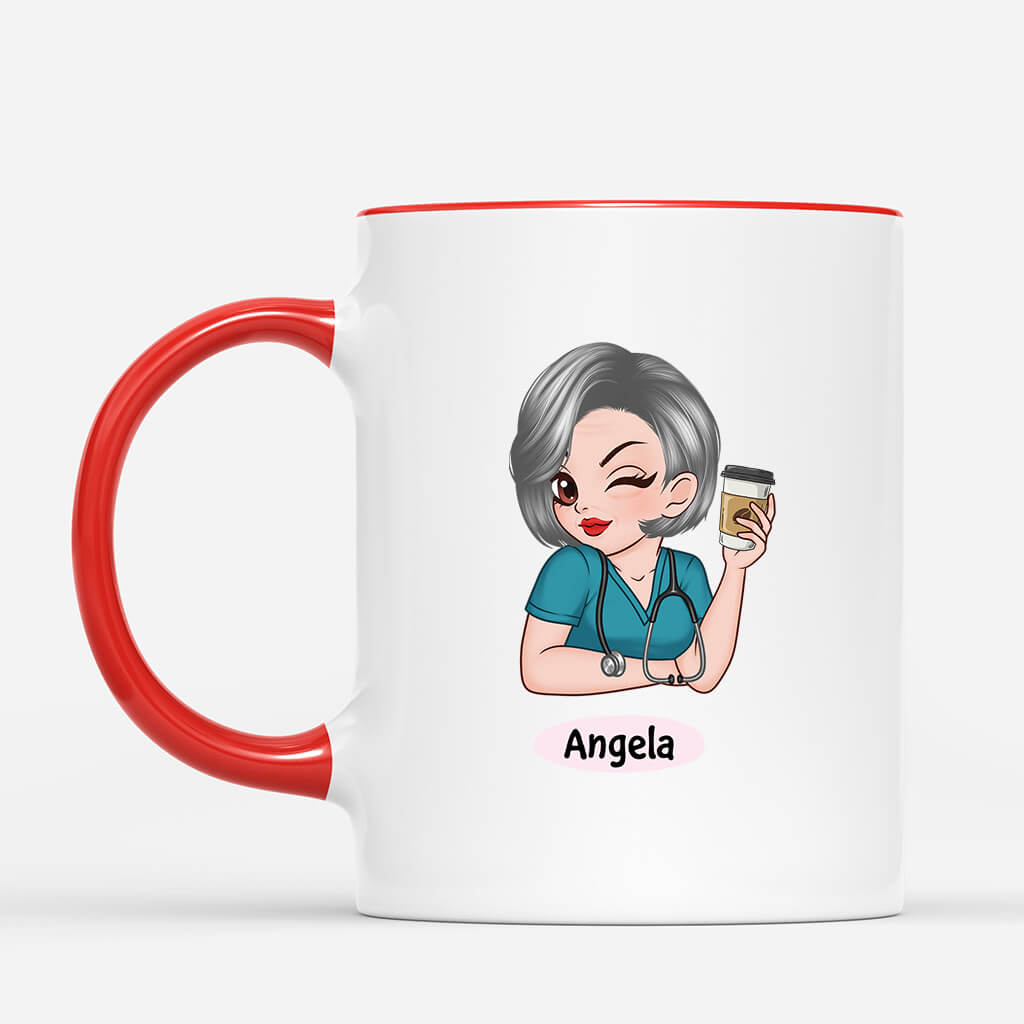 3517MUK2 best nurse ever mug personalised gifts for her
