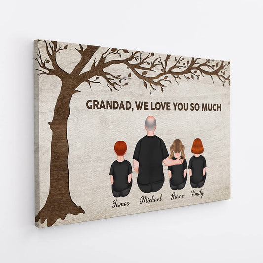 3529CUK2 grandad we love you so much canvas customised gifts for grandad_d2bafd5d 37e0 4861 9524 e7780741dec2