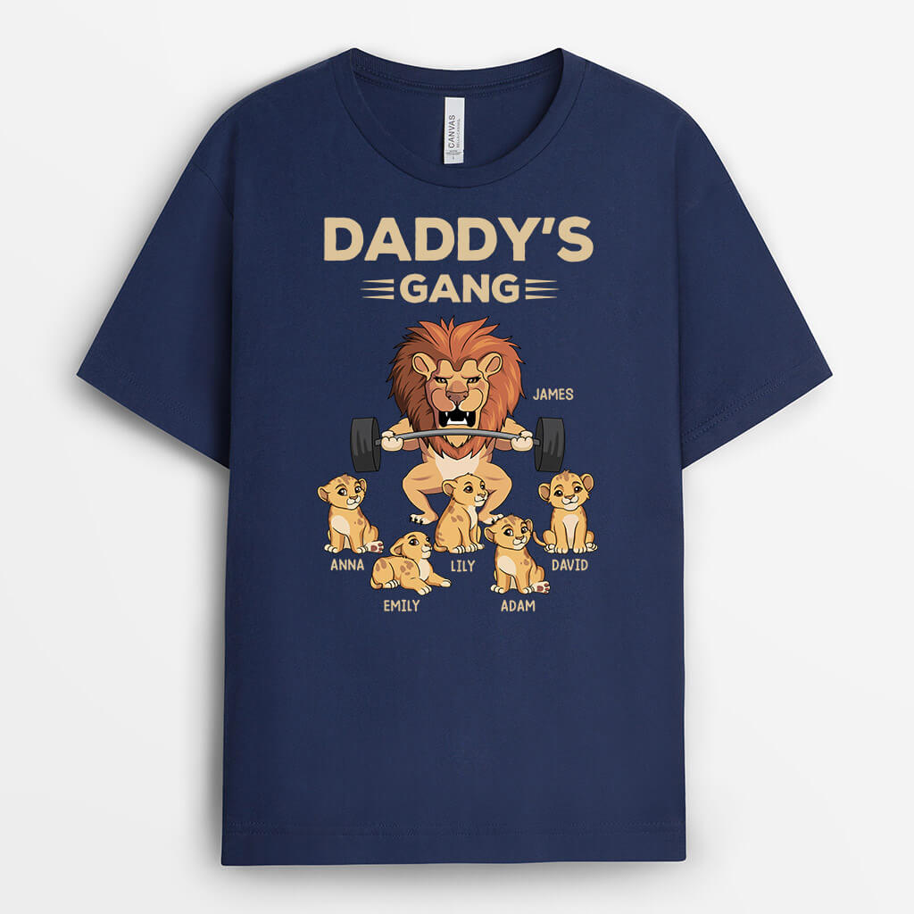 3552AUK2 grandads dads gang lion funny t shirt  personalised gifts for grandad dad_d3ec0a06 16d7 42e0 bf6d a3dfa00ade0b