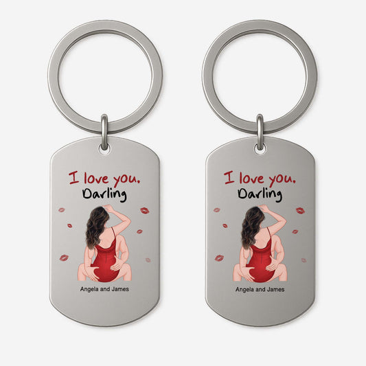 3671JUS1 personalized couples keychains_ romantic gifts for couples 3671J6Q5G