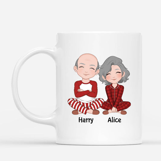 3737MUK2 this mug belongs to the worlds best boyfriend girlfriend personalised couples mug