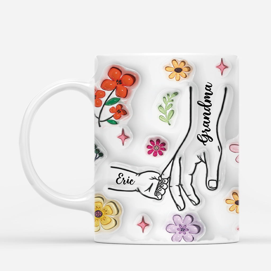 3755MUK2 personalised holding mums hand 3D inflated effect mug 3755M5I5A_431c1f35 a2b9 4c99 8b2b 096a3d915bdd