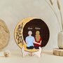 3765QUK2 i love you to the moon and back wooden plaque  personalized gifts for mom grandma  3765Q5E7A