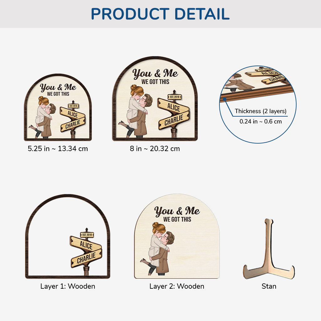 3768QUS3 you me we got this wooden plaque  custom gifts for couple 3768Q5I5G