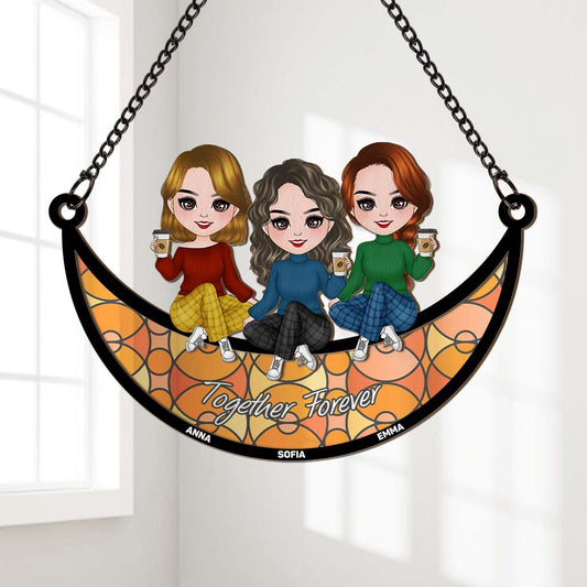 3772UUS1 together forever suncatcher personalized gifts for friends 3772U8E0E