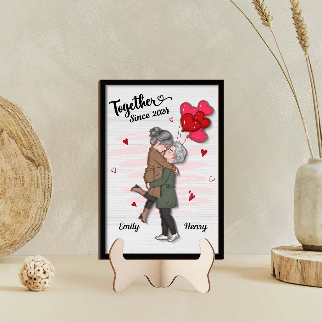 3783QUS2 together since wooden plaque  personalized gifts for couples 3783Q3L8G_dad84ec4 068b 4dfb b3ca aa08c2d82641