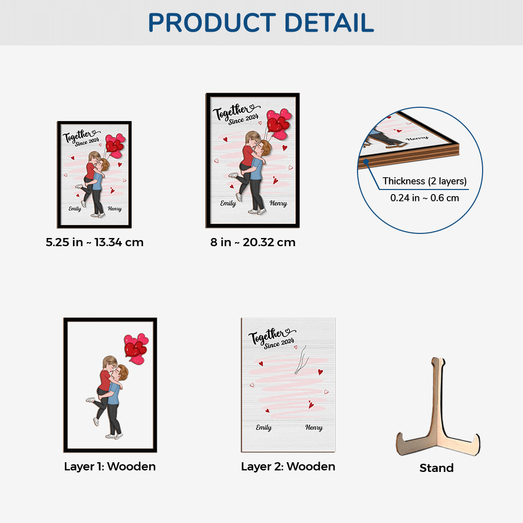 3783QUS3 together since wooden plaque  personalized gifts for couples 3783Q3L8G_c5db4897 17e3 4aab a368 f0c8aed1cf2b