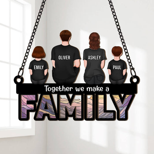 3785UUS1 together we make a family suncatcher personalized family gifts 3785U6H5I