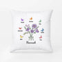 3801PUK2 flower grandma with butterfly grandkids pillow personalized grandma presents 3801P8L7A