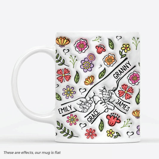 3823UK1 Personalised You Hold Our Hands Also Our Hearts 3D Inflated Effect Mug 3823M_f922549a be17 43eb 9136 a747b245a99b