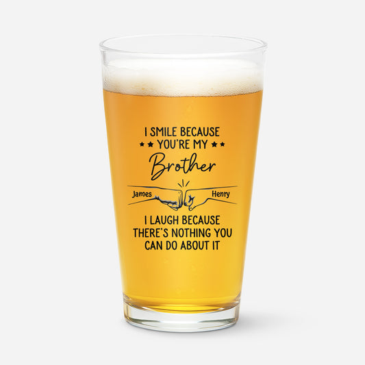 3825IUS1 personalized beer glasses funny gifts for brother 3825I6M5E