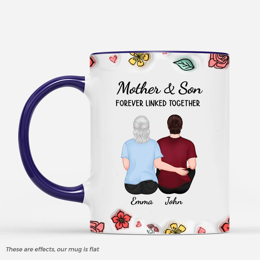 3844MUK2 personalised mother daughter forever linked together 3d mug 3844M_1eb86a4f 49b9 4fa9 995a f316ad2e64fb