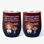3874TUK1 Personalised A Woman Cannot Survive On Wine Alone She Also Needs A Dog Wine Tumbler 3874T