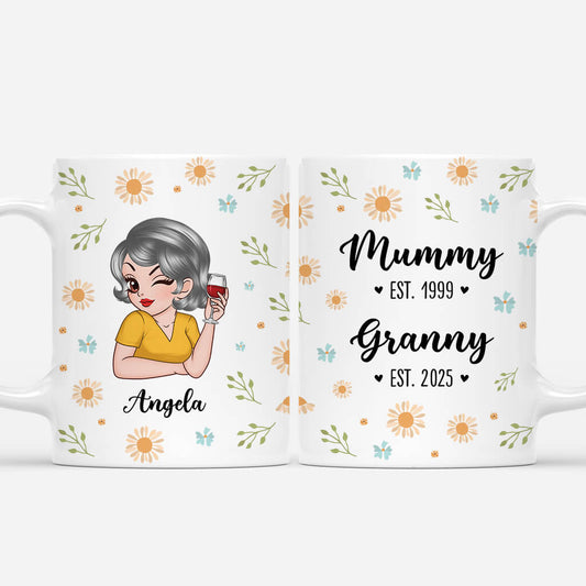3880MUK1 personalised mummy est grandma est mug_ 3880M8I8A