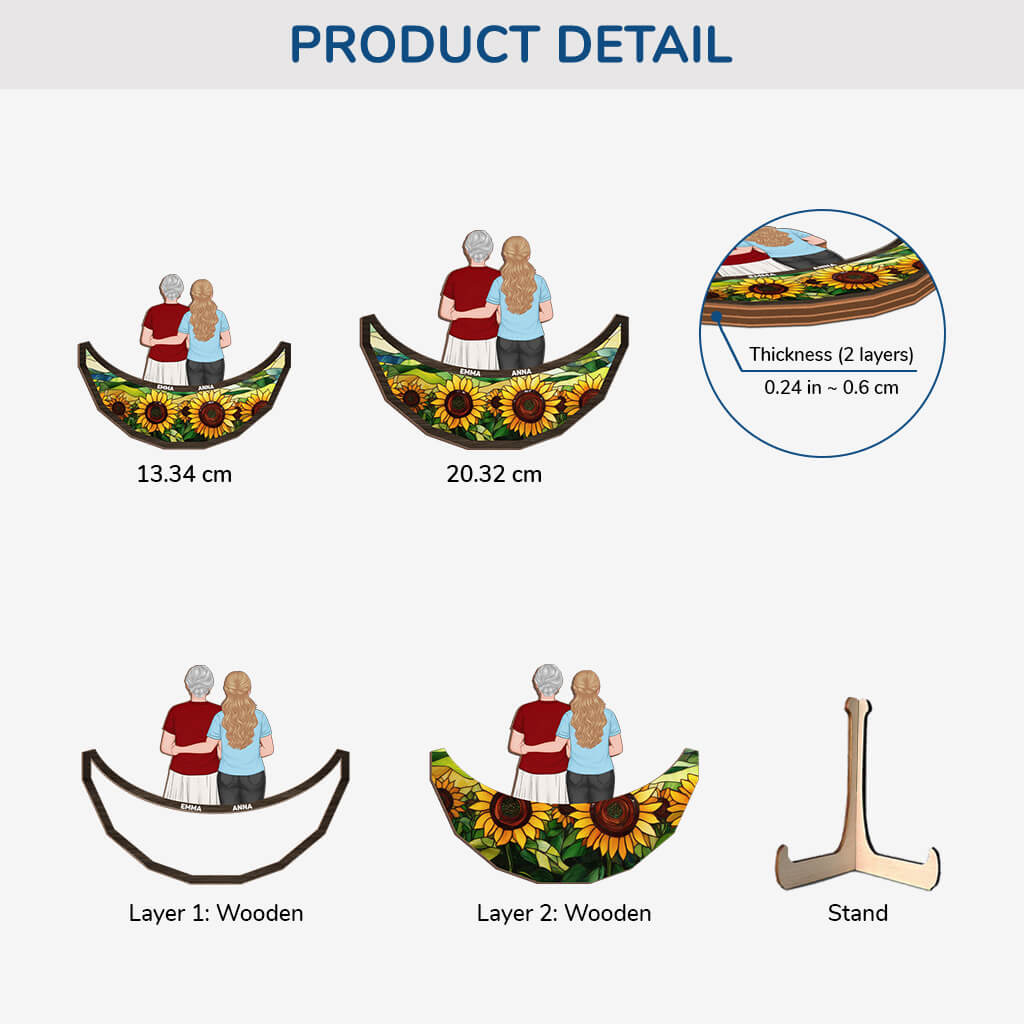 3901QUS3 personalized mother and daughter gifts_ custom wooden plaque 3901Q3L0A