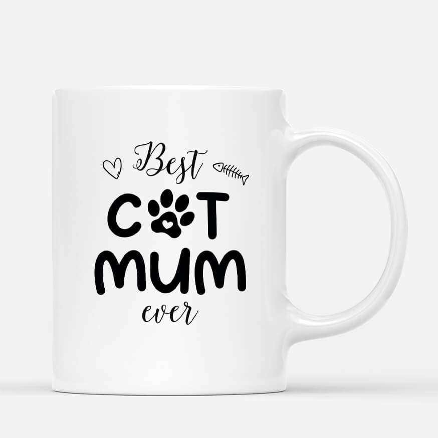 3907MUK3 personalised best dog mum ever mug for dog owners 3907M