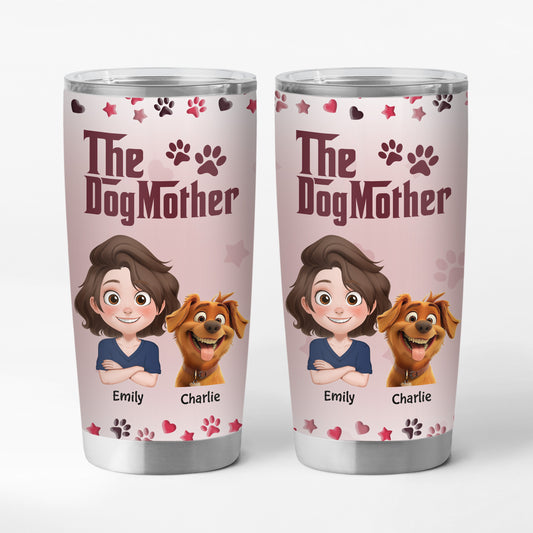 3908TUS2 personalized dog dad gifts the dogfather 20oz tumbler 3908TKQ0C