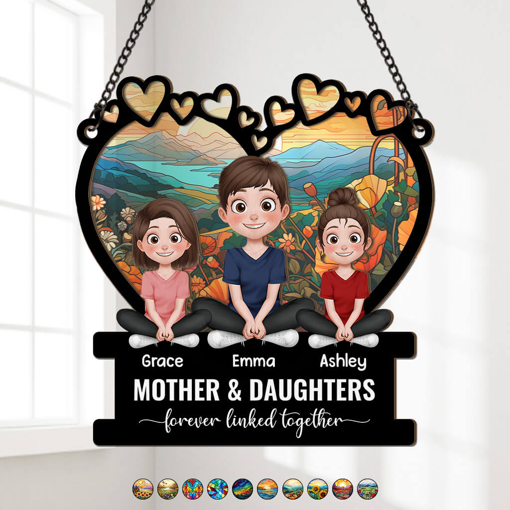 3918UUS1 personalized window hanging suncatcher ornament mom unique gifts 3918U9M0A