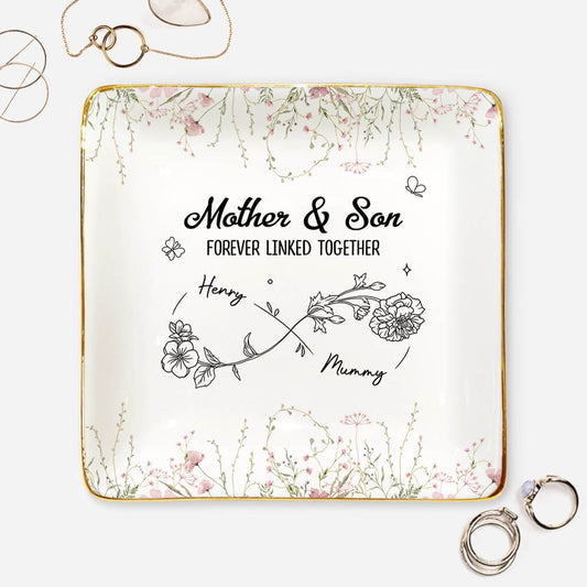 39192UK1 personalised mother and daughter forever linked together jewellery dish 391925K3A_a941cb92 b6f4 4b16 affb bb8ee9359c32