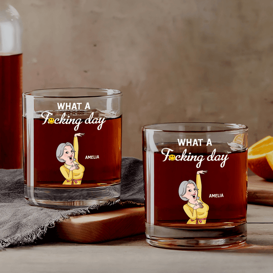 3920IUS1 personalized retirement gifts for women funny whiskey glass for her 3920I5Y7A