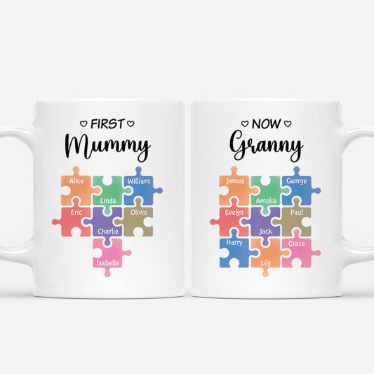 3925MUK1 personalised first mummy now granny mug 3925M8K5A