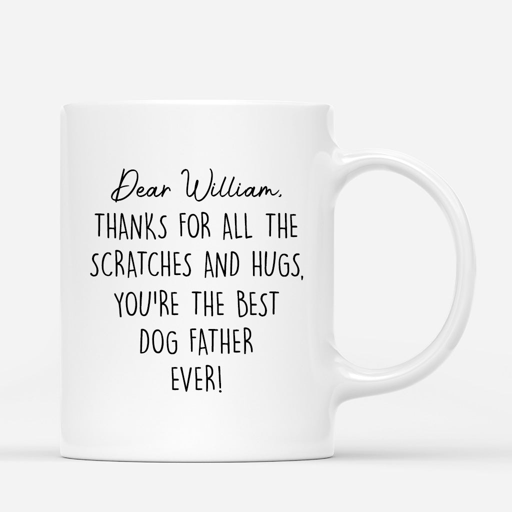 3929MUS2 personalized dog lover gifts the dog sister mug for her  3929M648B