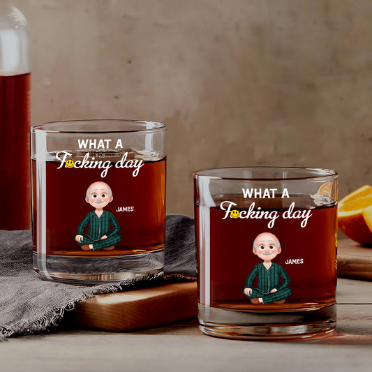 3941IUS1 personalized funny gifts for him custom retirement whiskey glass 3941I5L0B