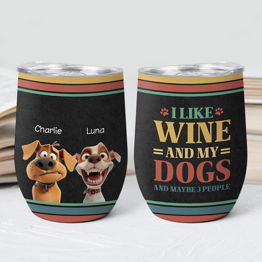 3952TUS2 personalized dog gifts_ for dog lovers funny wine tumbler 3952T3N0C