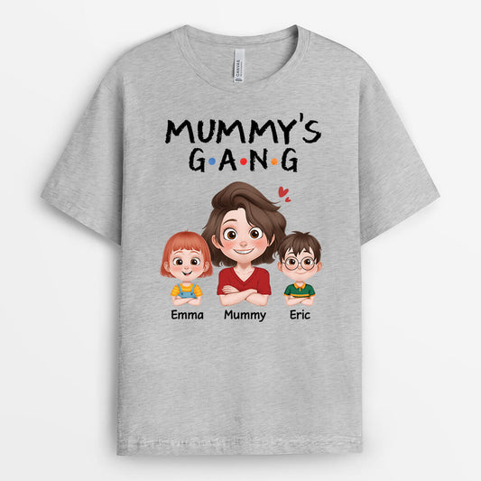 3980AUK1 personalised mummy grandmas gang t shirt for mothers day 3980A6I0A