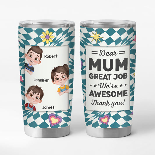 4005TUK1 personalized gift for mom thank you mom 20oz tumbler 4005T