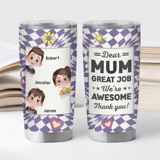 4005TUK2 personalized gift for mom thank you mom 20oz tumbler 4005T