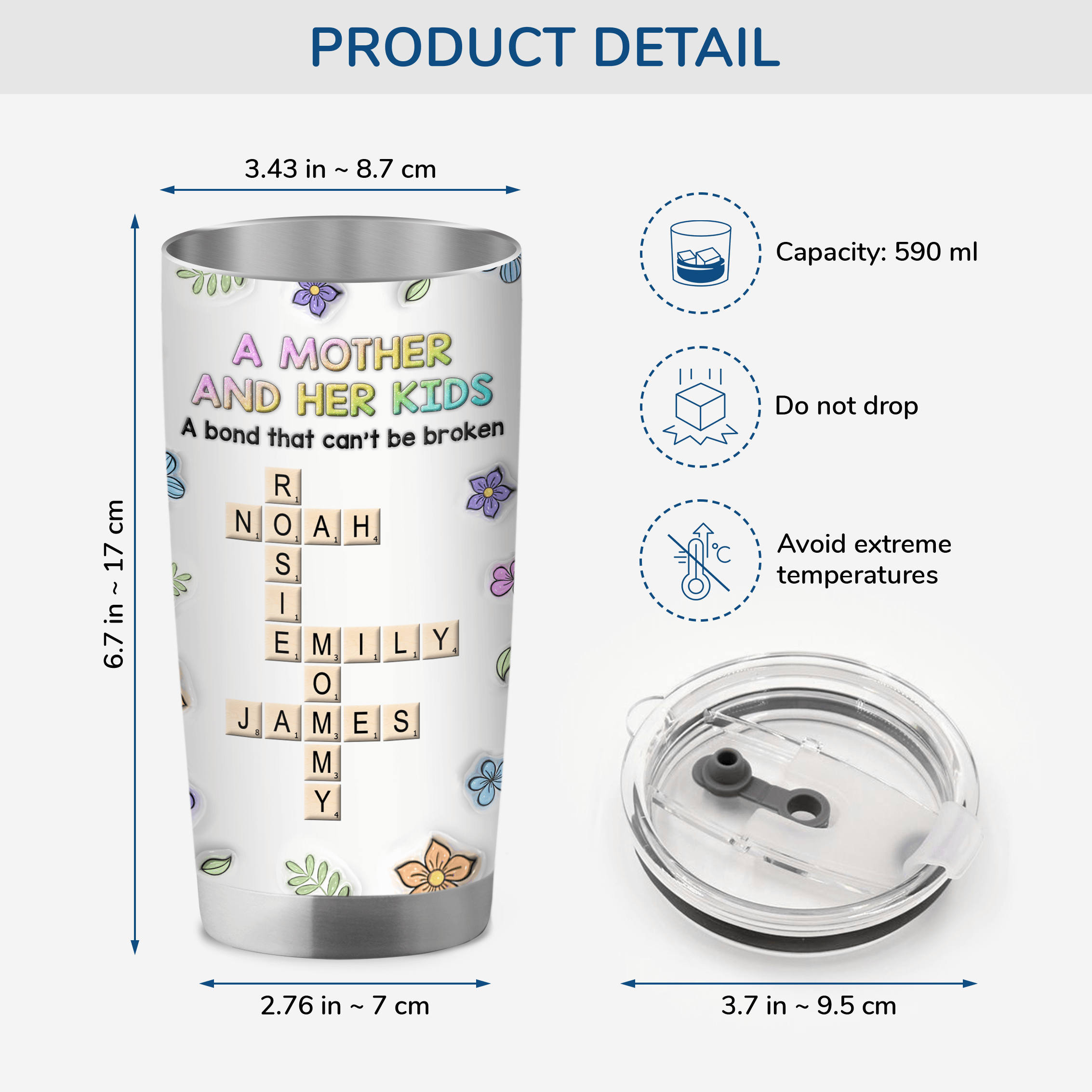 4010TUK3 personalized gifts for mom_ 3d printing effect 20oz tumbler 4010T5N5A