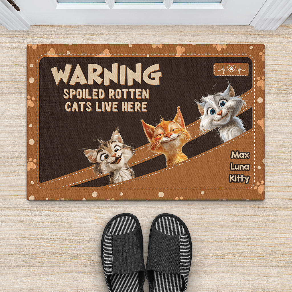 4011DUS2 personalized gifts for cat lovers funny cat doormat_ 4011D5N3D_021a0a20 7286 4225 8248 4b273ba0f9c2
