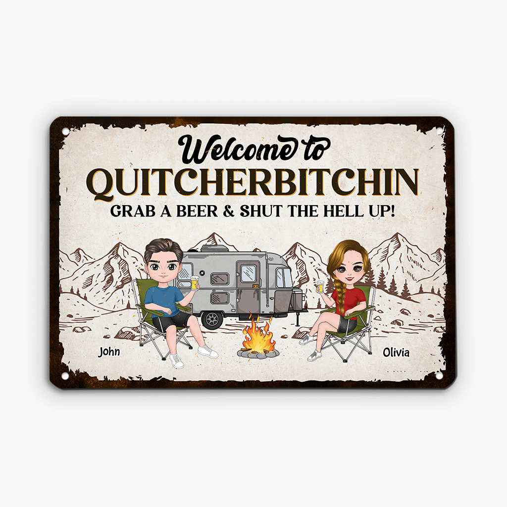 4028EUS1 personalized camping signs_ funny camping gifts for couples_ 4028ETM0G