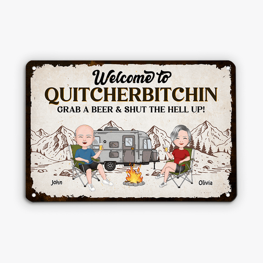 4028EUS2 personalized camping signs_ funny camping gifts for couples_ 4028ETM0G