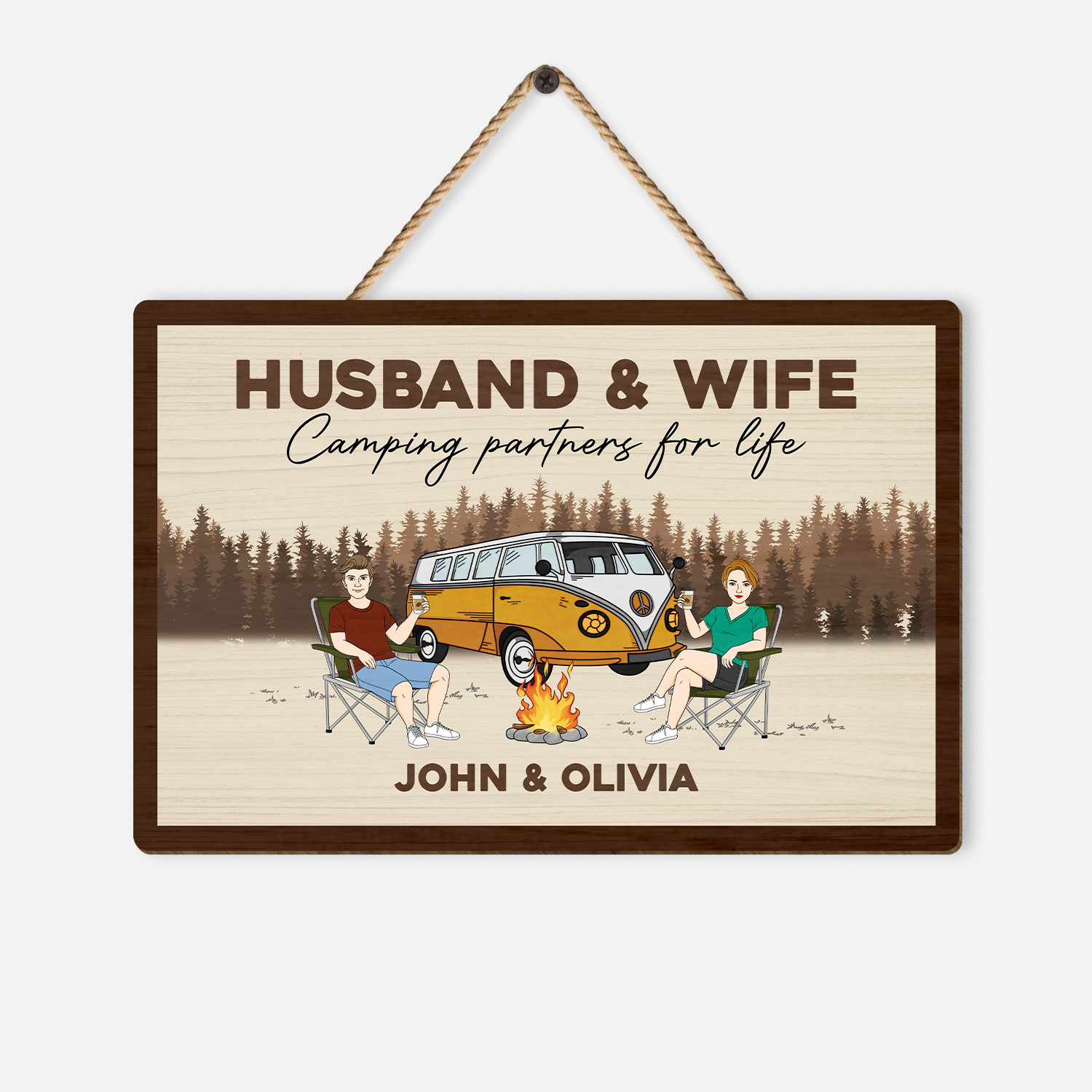 4029QUS1 custom wood camping signs_ unique camping gifts for couples 4029QTH8G