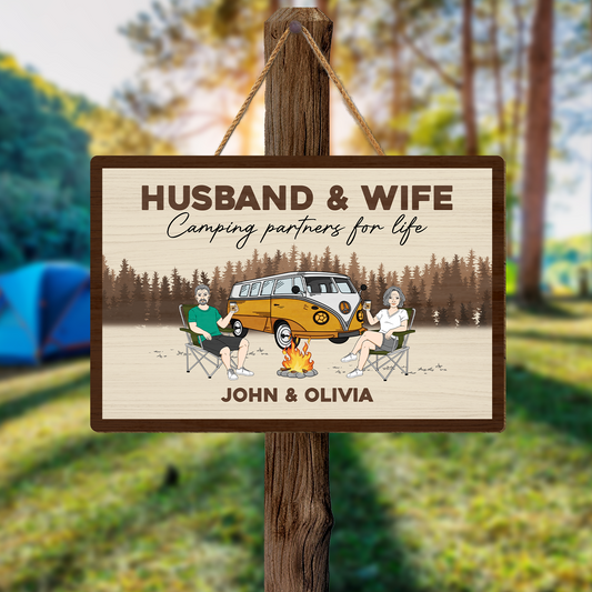 4029QUS2 custom wood camping signs_ unique camping gifts for couples 4029QTH8G