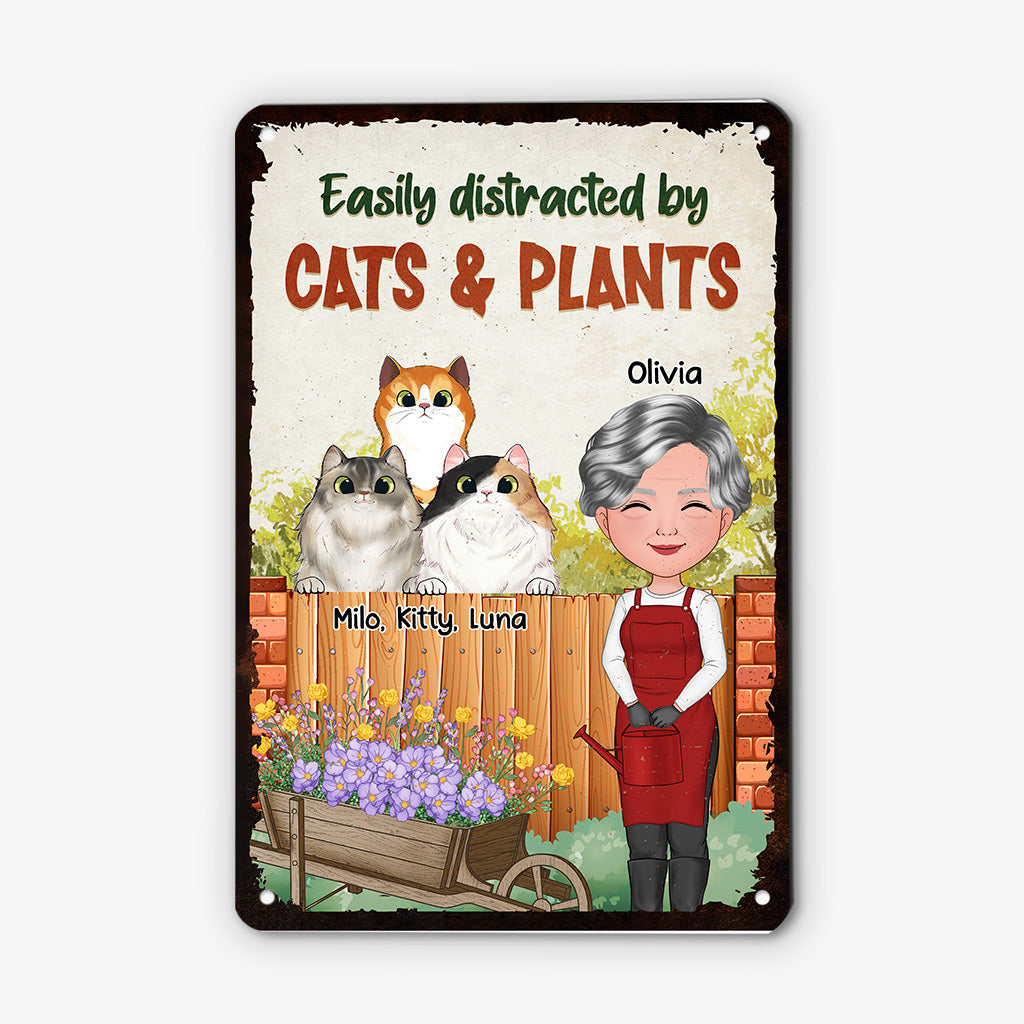 4031EUS2 custom metal garden signs_ gardening gifts for cat lovers 4031ETQ0D