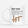 4037MUK1 Personalised Best Team Mugs for Coworkers 4037MKH5O