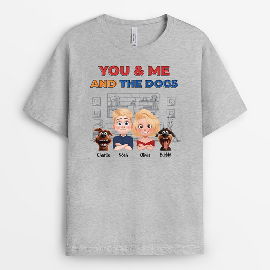 4038AUS2 personalized dog t shirts for couples_ you me and the dogs 4038AKH0C_da0dbbda dc98 44e0 a661 5221091d867b