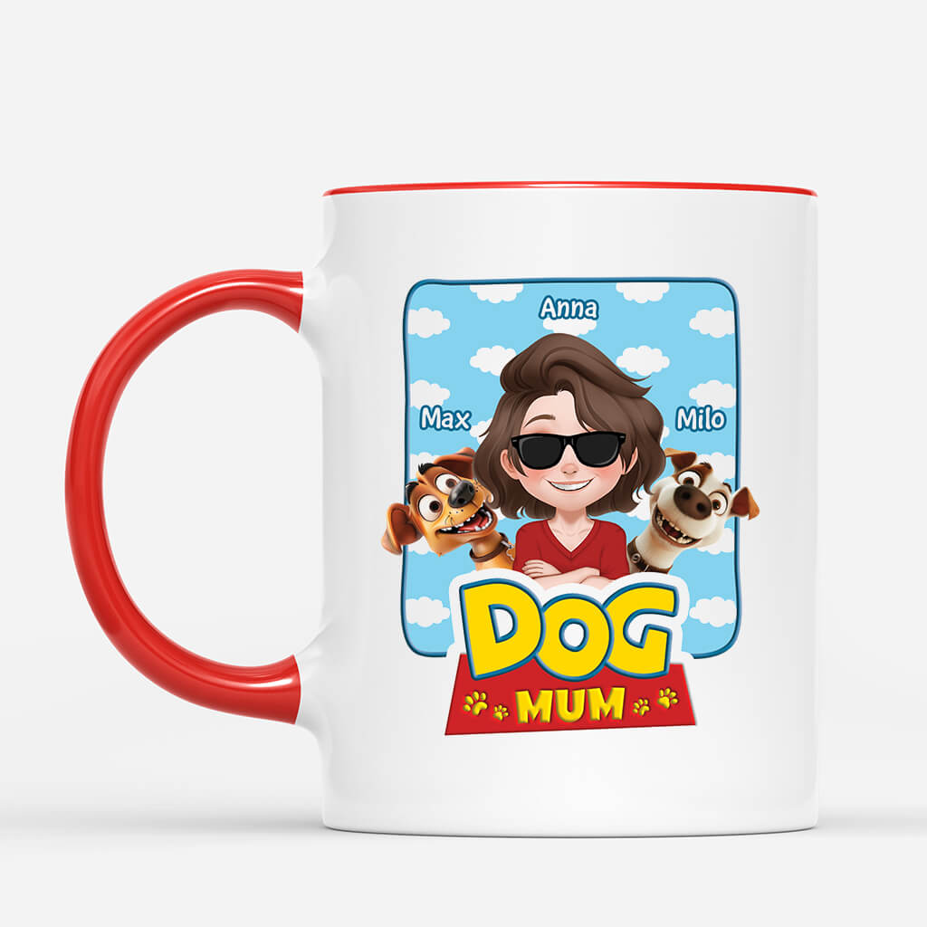 4047MUK2 Personalised Dog Dad Mug Cartoon 4047M5H0C