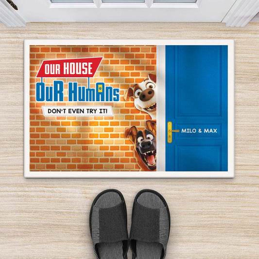 4048DUS2 personalized dog gifts for owners funny dog doormat_s 4048D5M5C