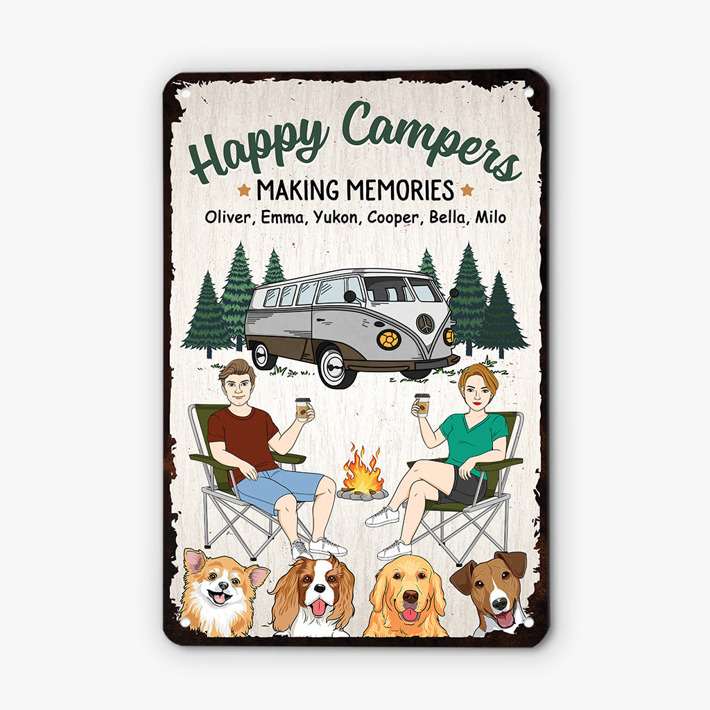 4051EUS1 personalized camping signs_ unique gifts for dog lovers_ 4051E840C